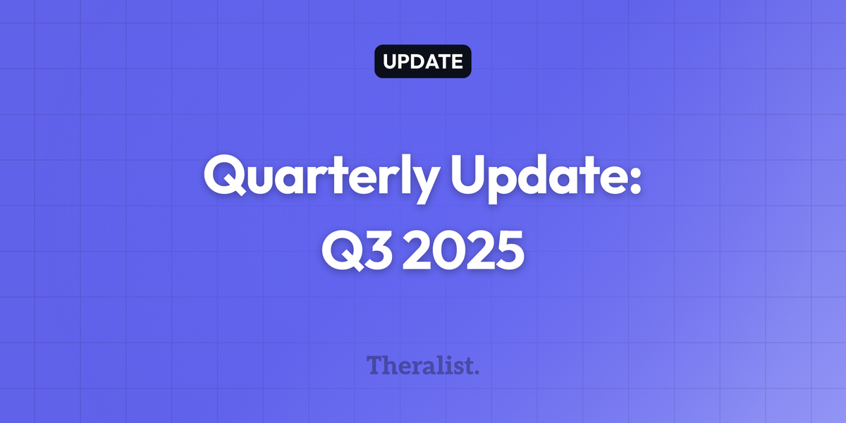 Quarterly Update: Q3 2025